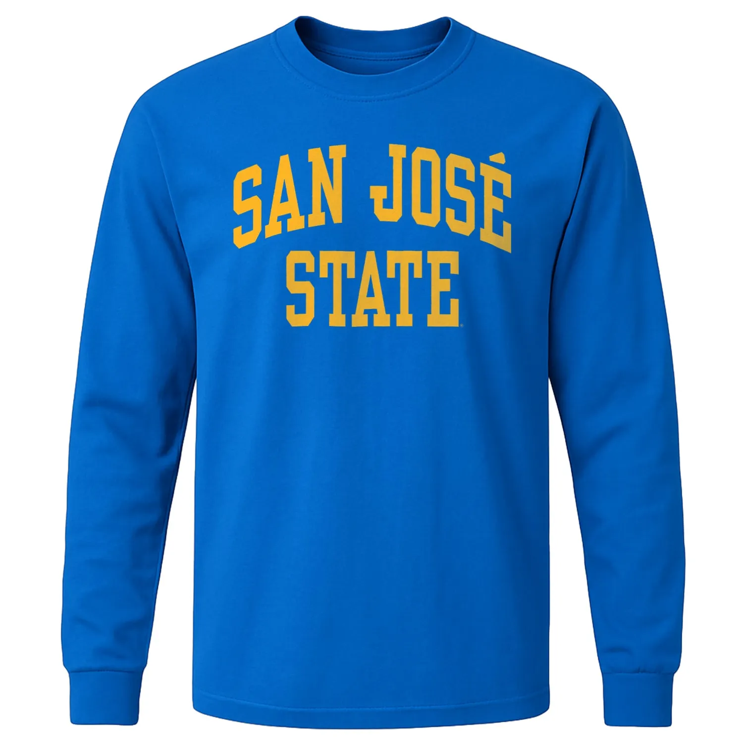 San Jose State University Classic Long Sleeve T-Shirt (Royal Blue) sold by Barnesmith