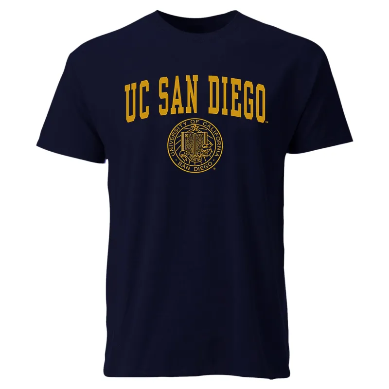 UC San Diego Heritage T-Shirt (Navy) sold by Barnesmith