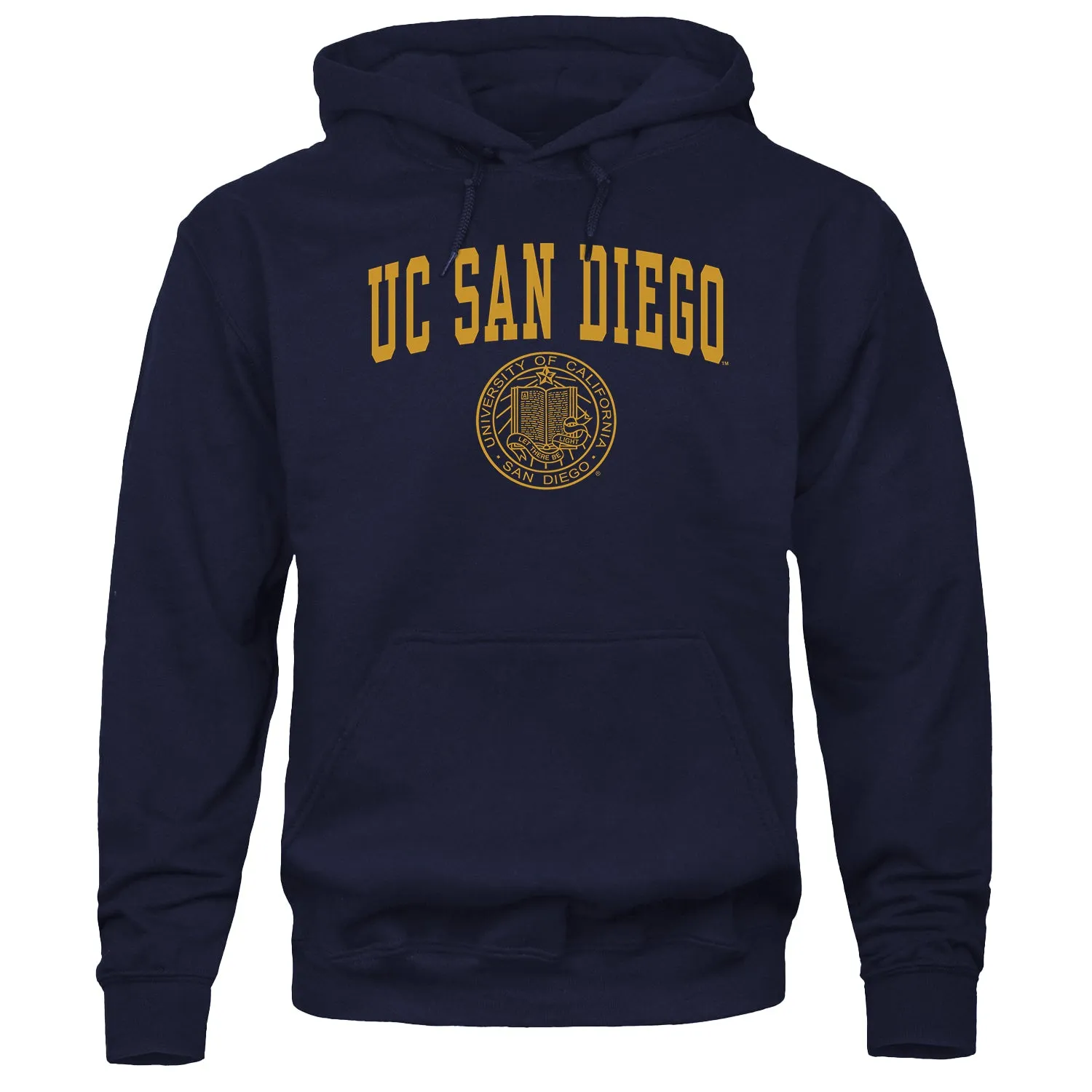 UC San Diego Heritage Hooded Sweatshirt (Navy) sold by Barnesmith