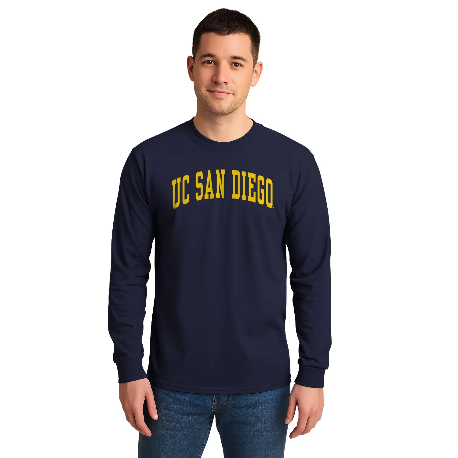 UC San Diego Classic Long Sleeve T-Shirt (Navy) sold by Barnesmith product image thumbnail 2