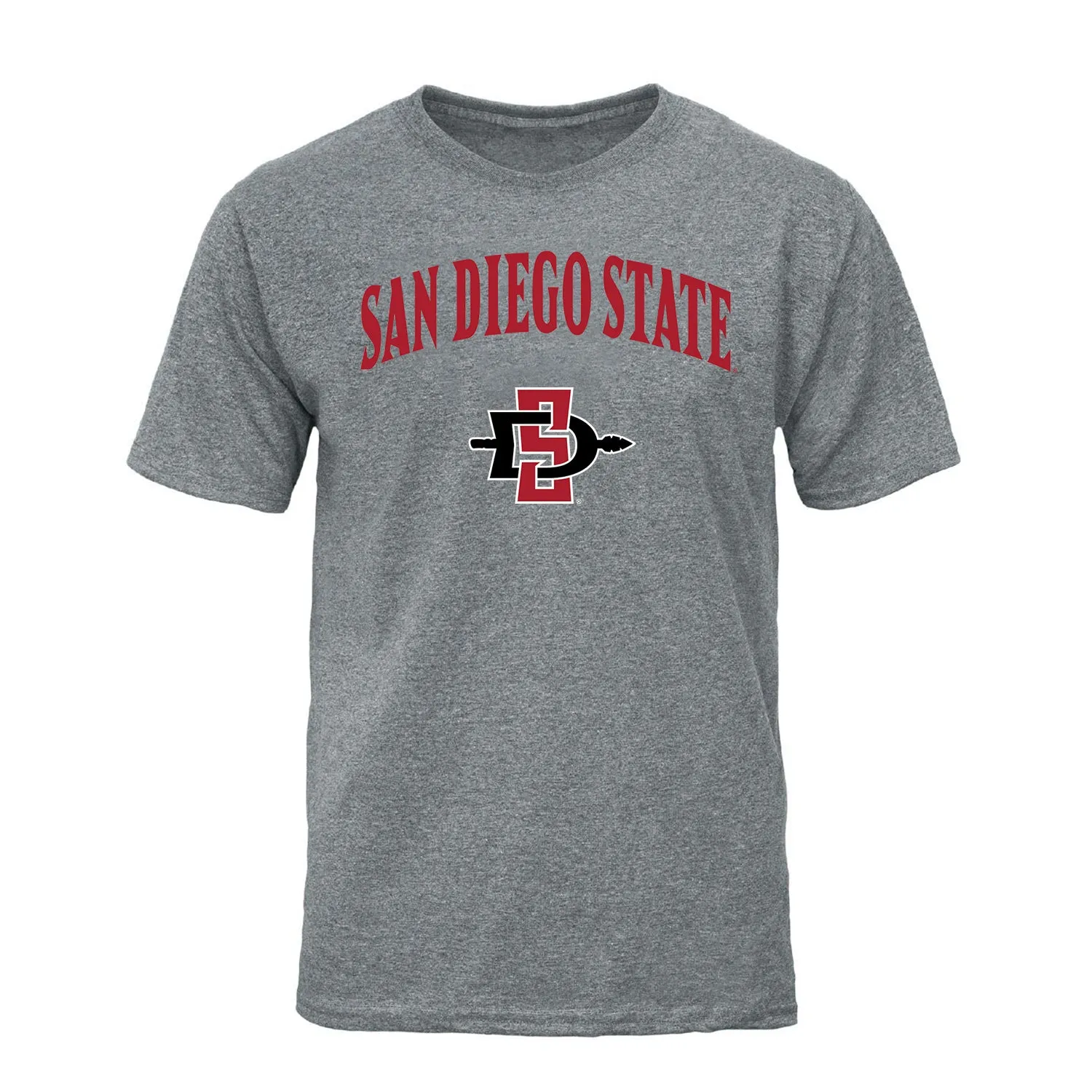 San Diego State University Heritage T-Shirt (Charcoal Grey) sold by Barnesmith