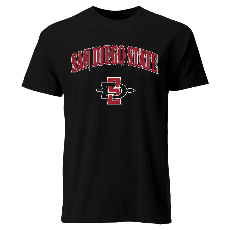 San Diego State University Heritage T-Shirt (Black) sold by Barnesmith