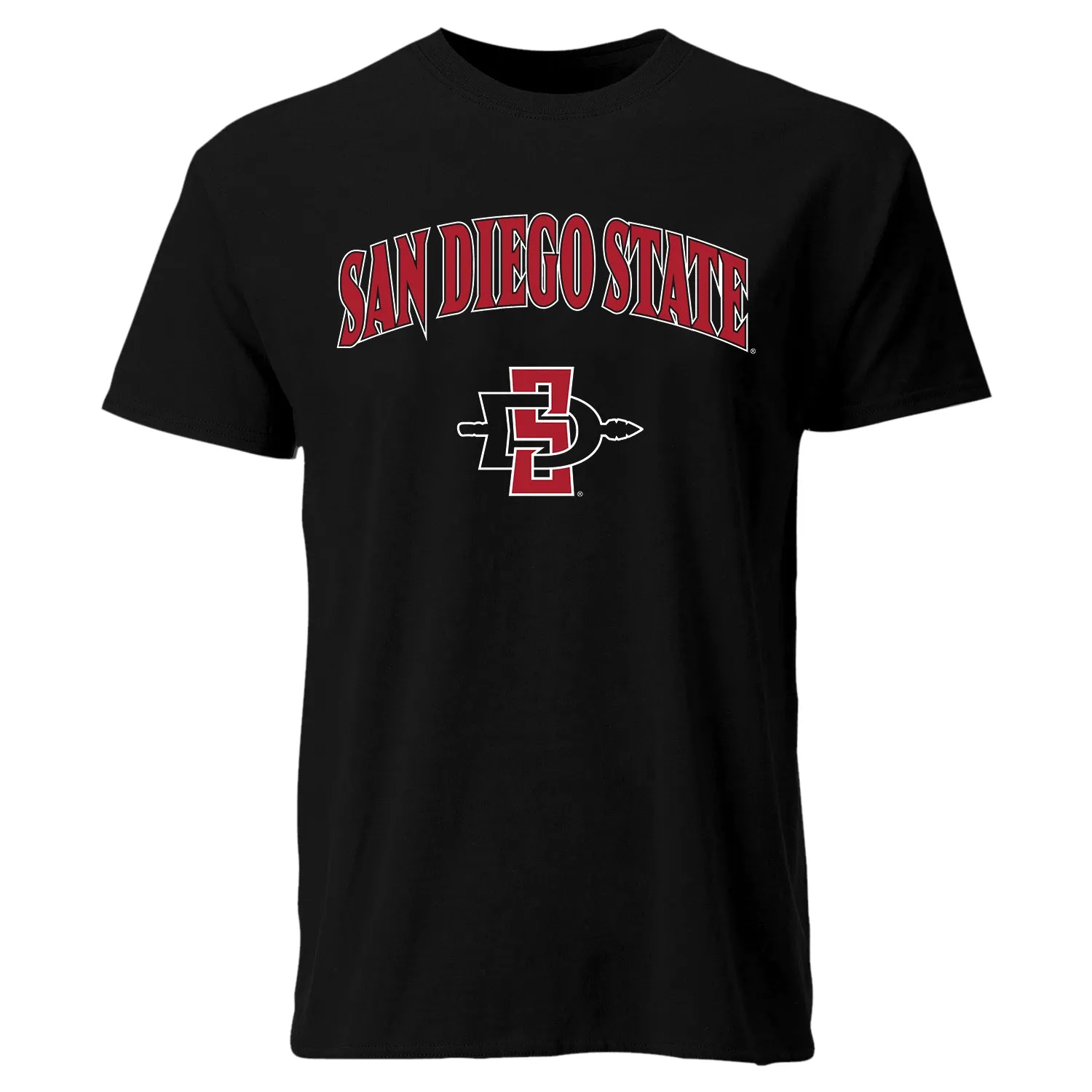 San Diego State University Heritage T-Shirt (Black) sold by Barnesmith