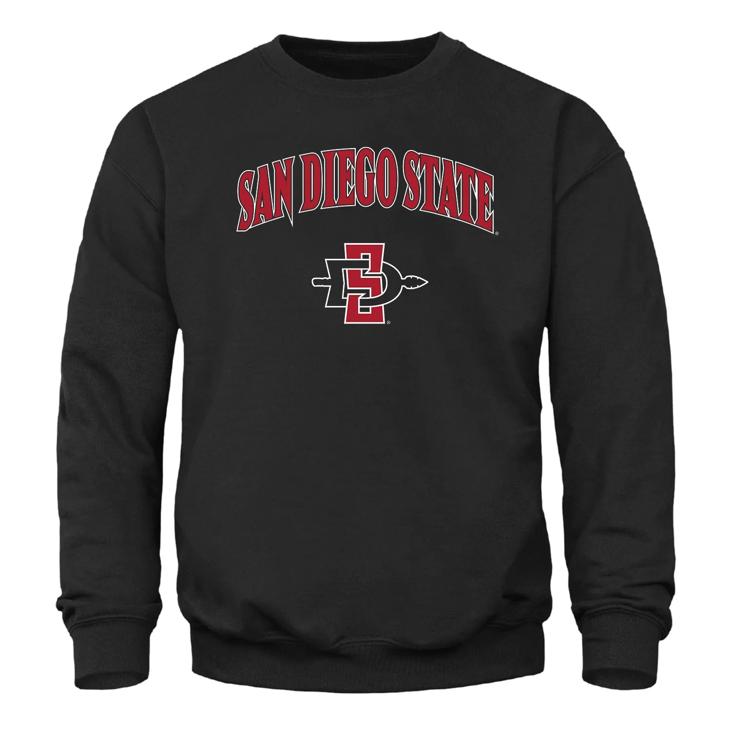 San Diego State University Heritage Sweatshirt (Black) sold by Barnesmith