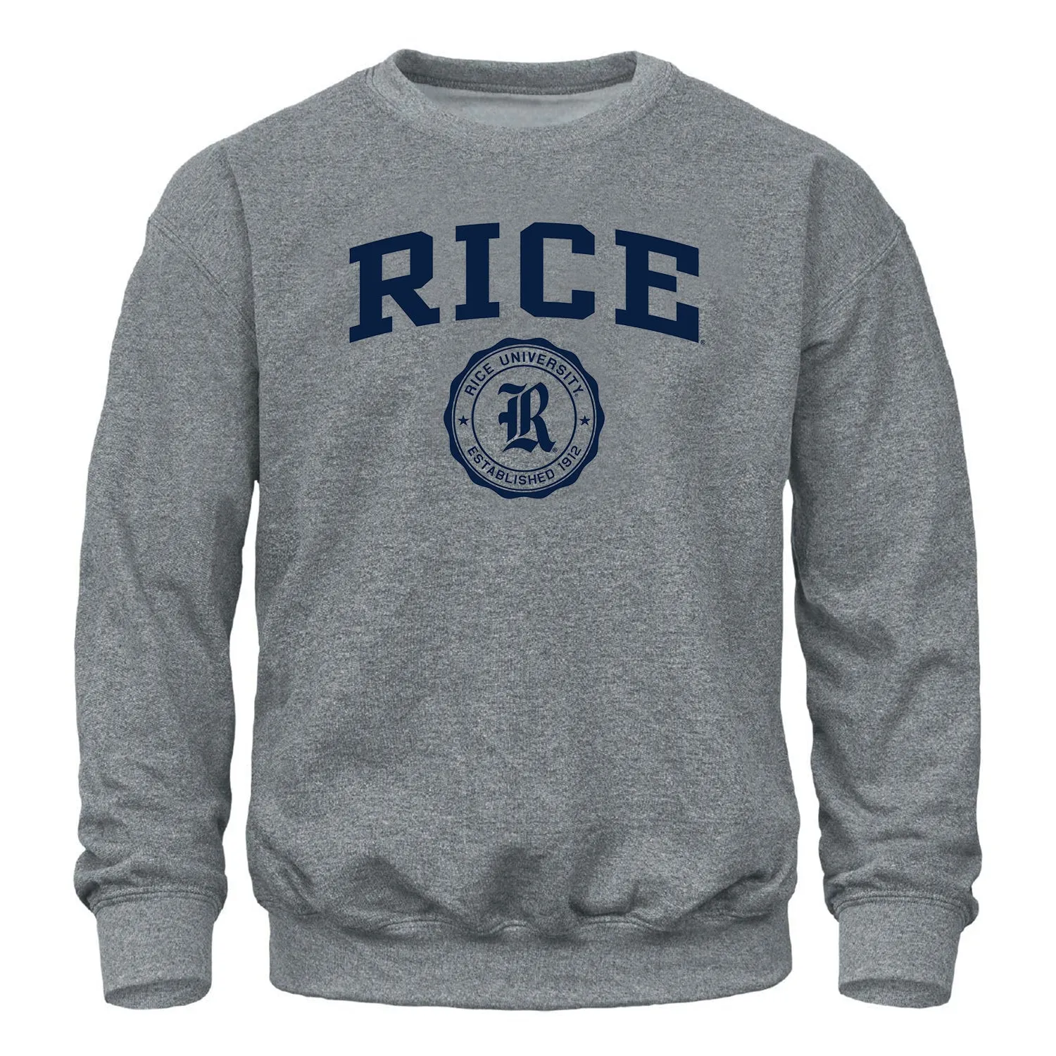 Rice University Heritage Sweatshirt (Charcoal Grey) sold by Barnesmith