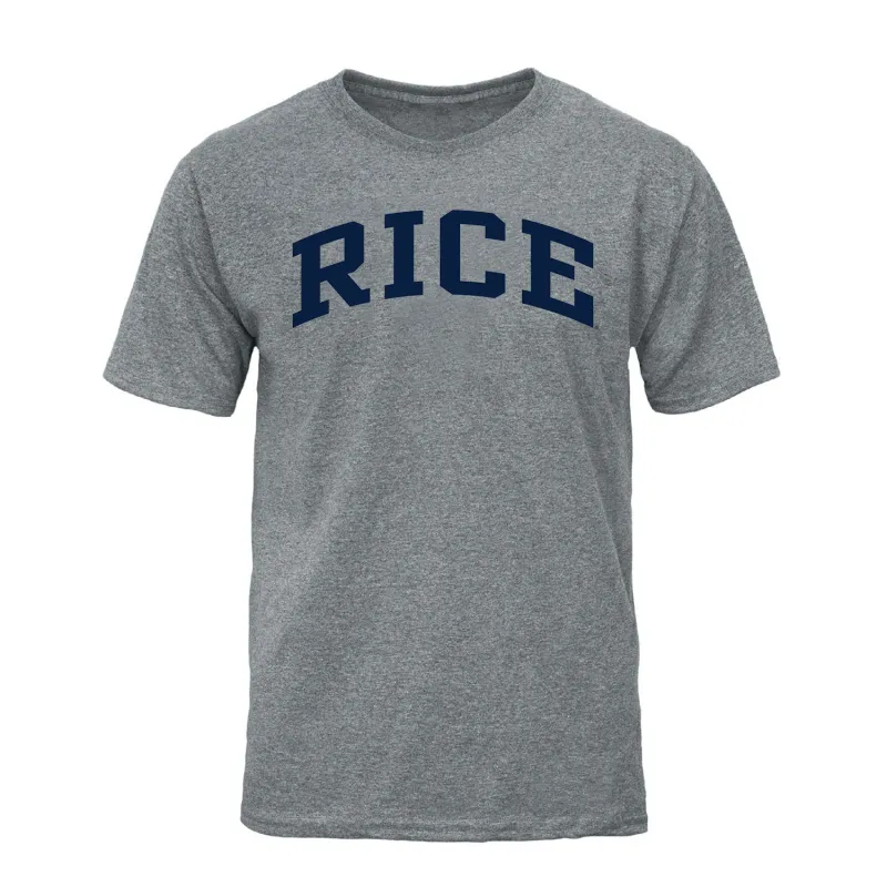 Rice University Classic T-Shirt (Charcoal Grey) sold by Barnesmith