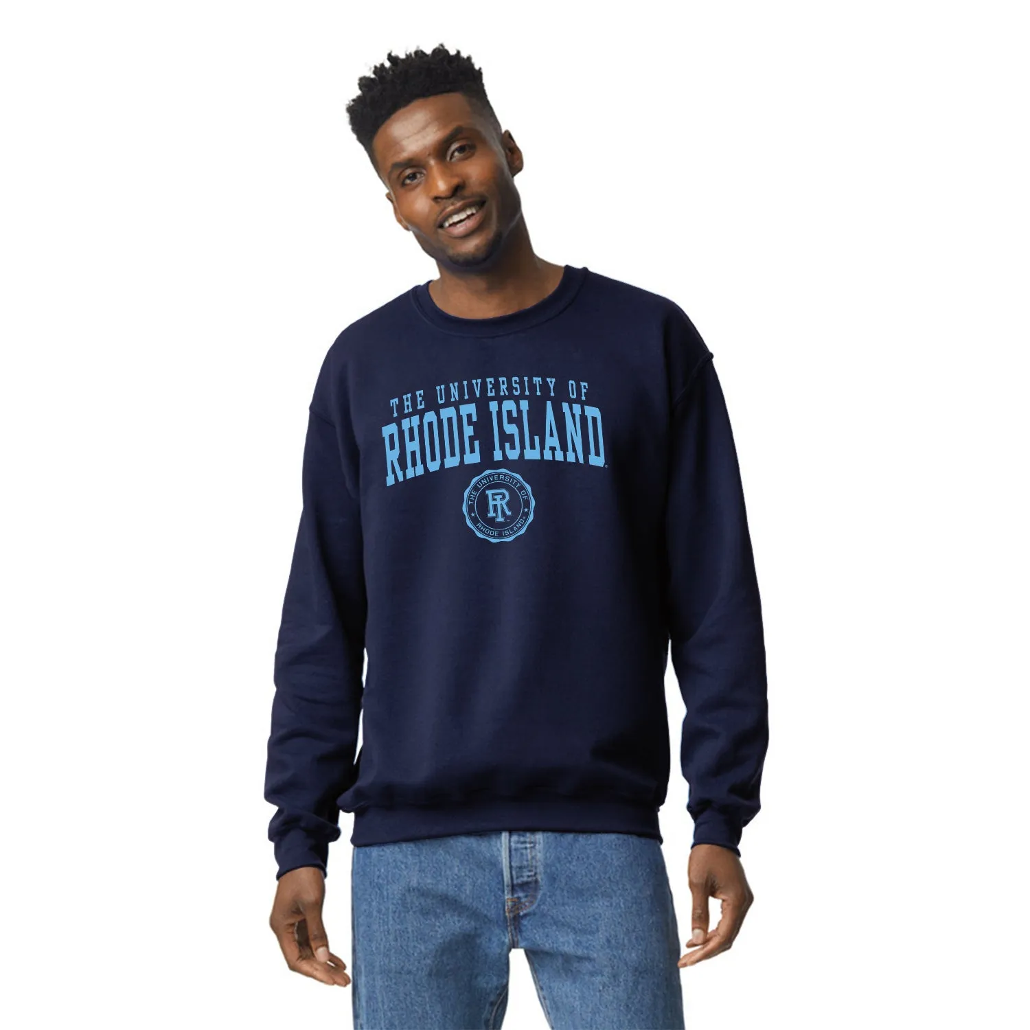 University of Rhode Island Heritage Sweatshirt (Navy) sold by Barnesmith product image thumbnail 2
