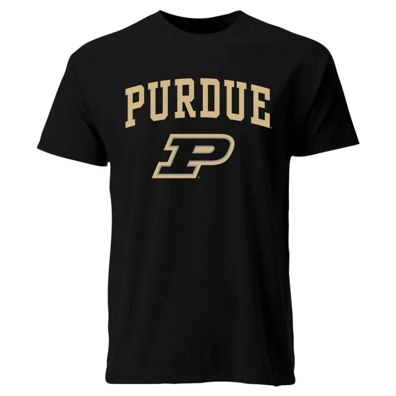 Purdue University Heritage T-Shirt (Black) sold by Barnesmith