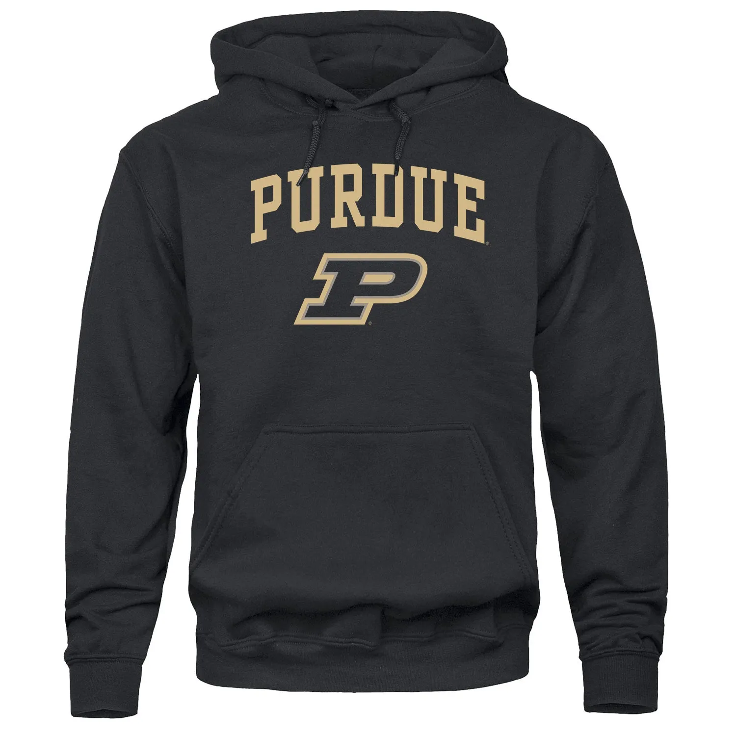 Purdue University Heritage Hooded Sweatshirt (Black) sold by Barnesmith