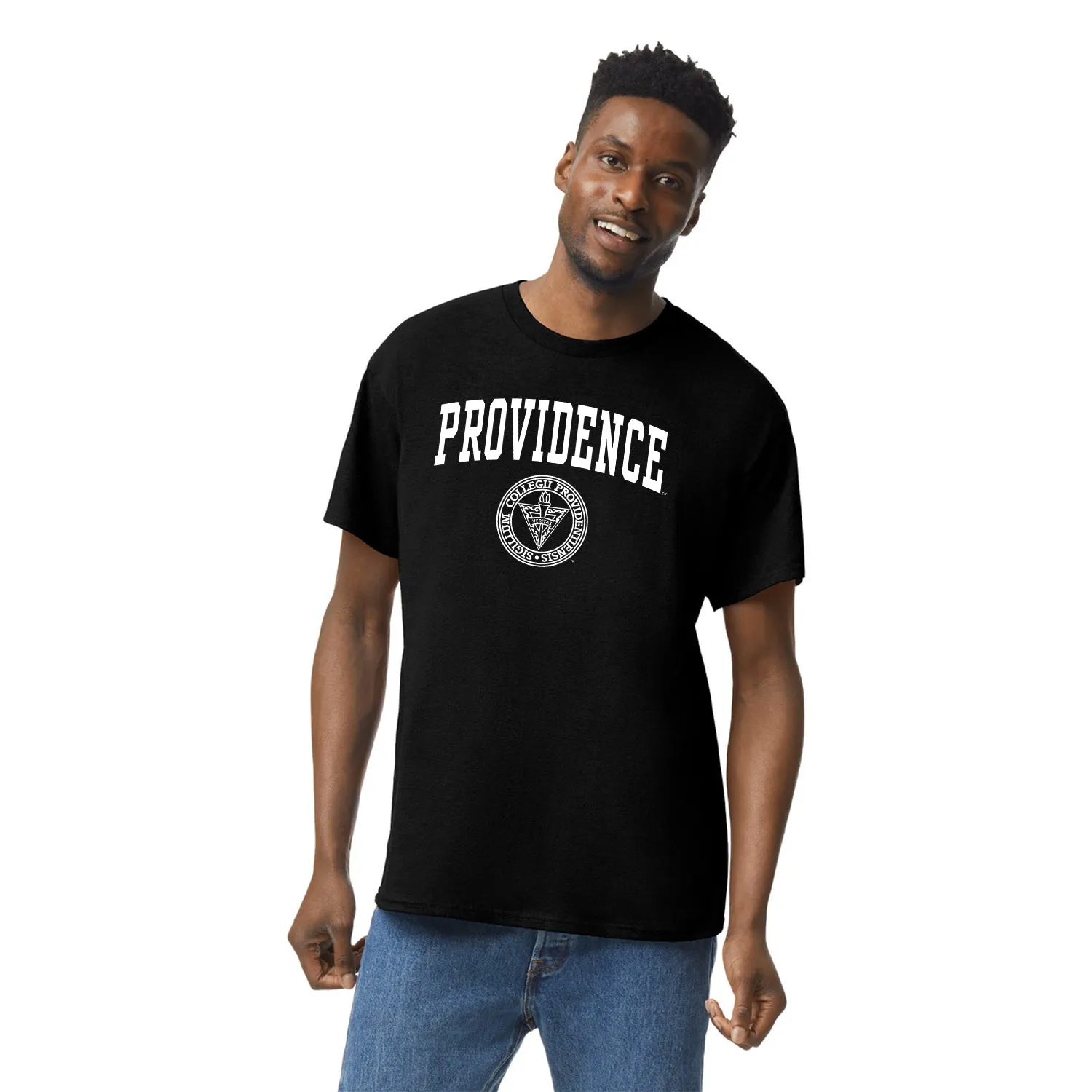 Providence College Heritage T-Shirt (Black) sold by Barnesmith product image thumbnail 2