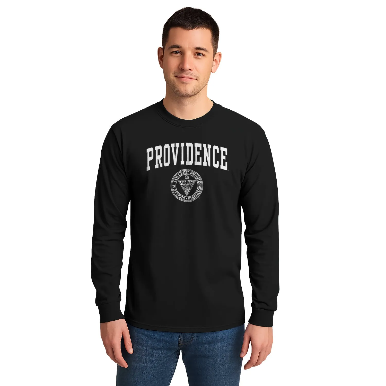 Providence College Heritage Long Sleeve T-Shirt (Black) sold by Barnesmith product image thumbnail 2