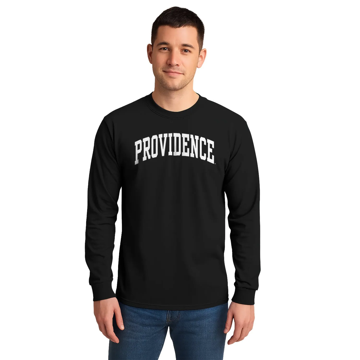Providence College Classic Long Sleeve T-Shirt (Black) sold by Barnesmith product image thumbnail 2