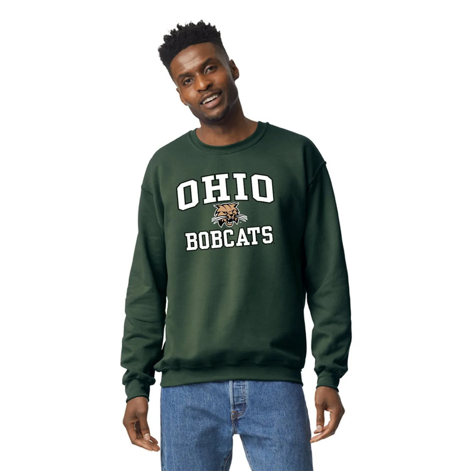 Ohio University Heritage Sweatshirt (Hunter Green) sold by Barnesmith product image thumbnail 2
