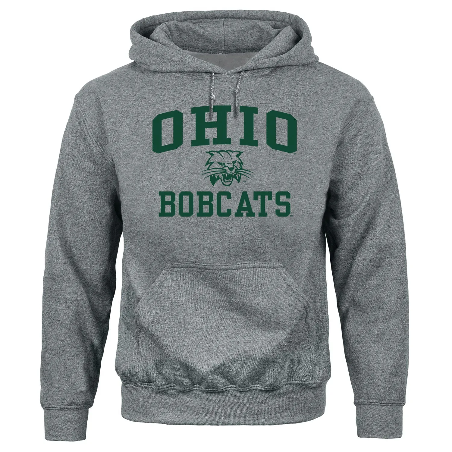 Ohio University Heritage Hooded Sweatshirt (Charcoal Grey) sold by Barnesmith