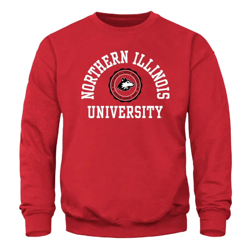 Northern Illinois University Heritage Sweatshirt (Red) sold by Barnesmith