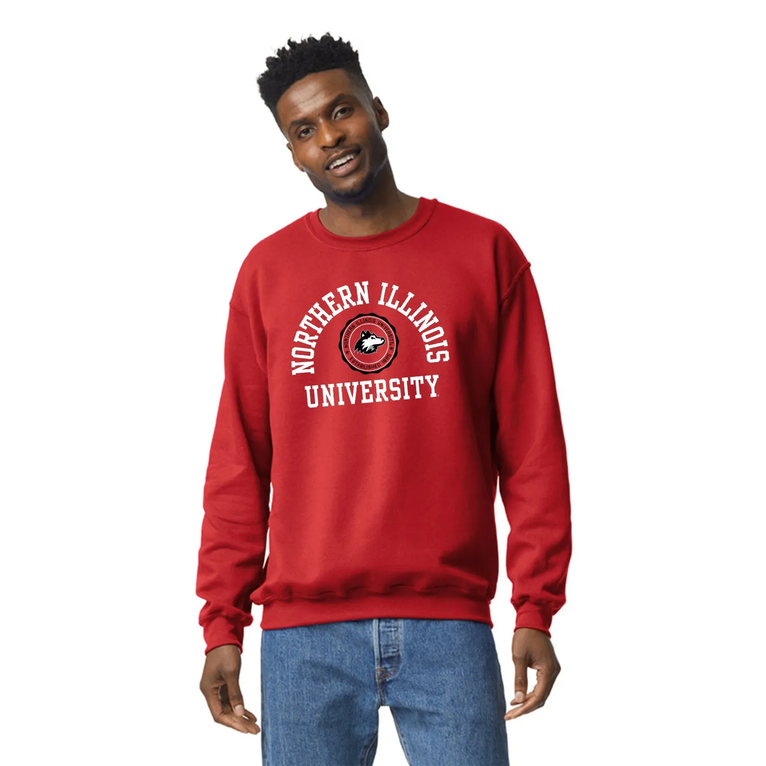 Northern Illinois University Heritage Sweatshirt (Red) sold by Barnesmith product image thumbnail 2
