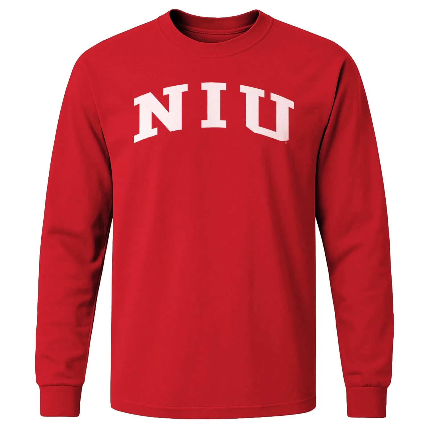 Northern Illinois University Classic Long Sleeve T-Shirt (Red) sold by Barnesmith