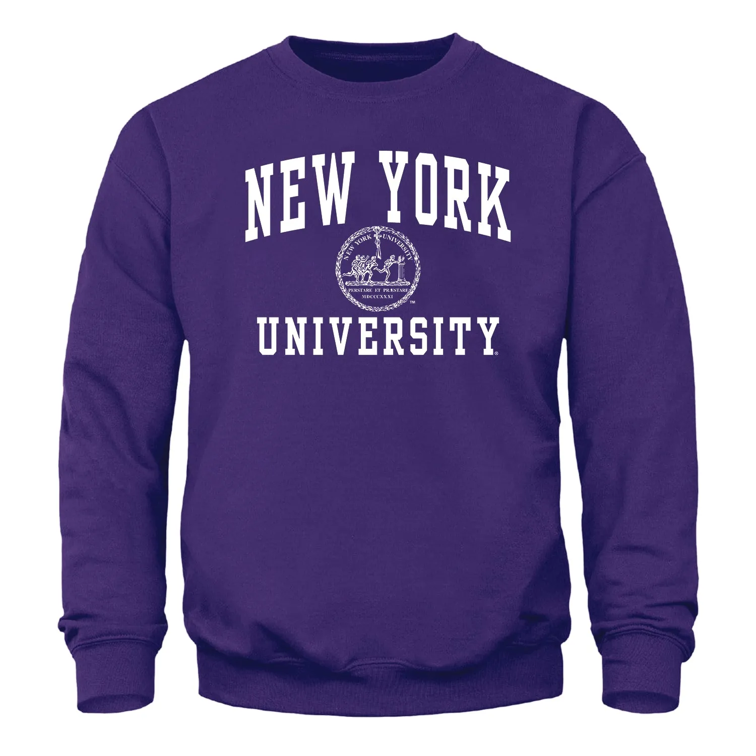 New York University Heritage Sweatshirt (Violet) sold by Barnesmith