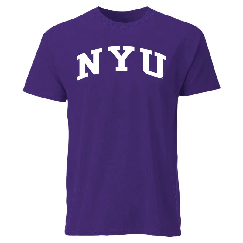 New York University Classic T-Shirt (Violet) sold by Barnesmith