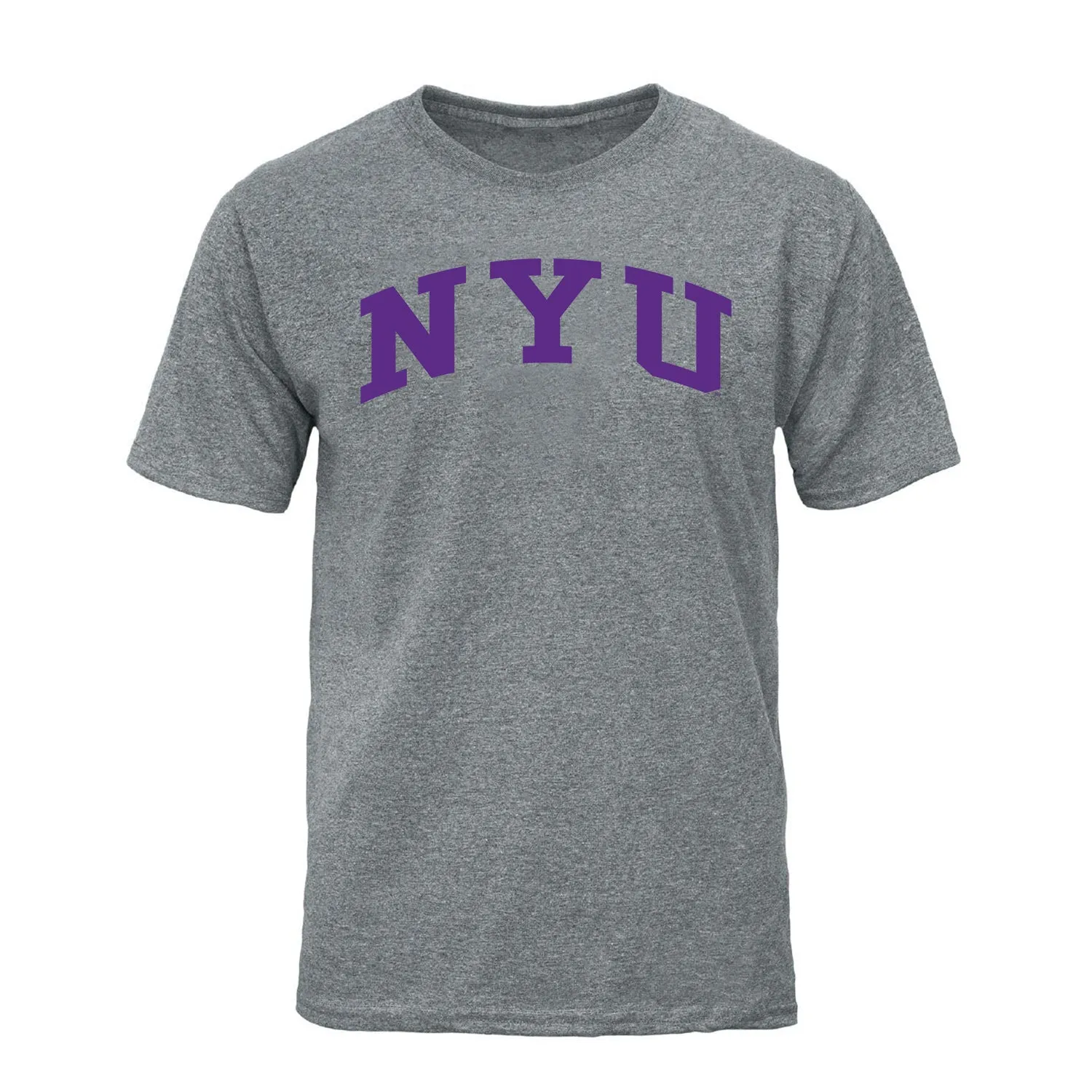 New York University Classic T-Shirt (Charcoal Grey) sold by Barnesmith