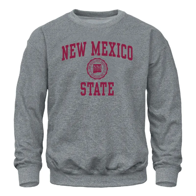 New Mexico State University Heritage Sweatshirt (Charcoal Grey) sold by Barnesmith