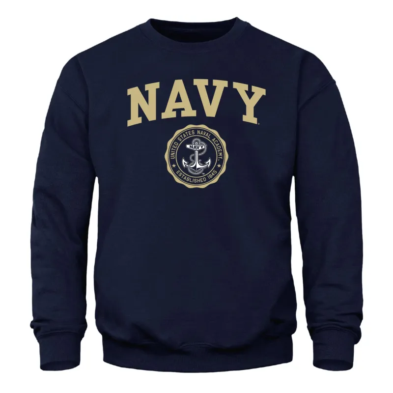 Navy Heritage Sweatshirt (Navy) sold by Barnesmith