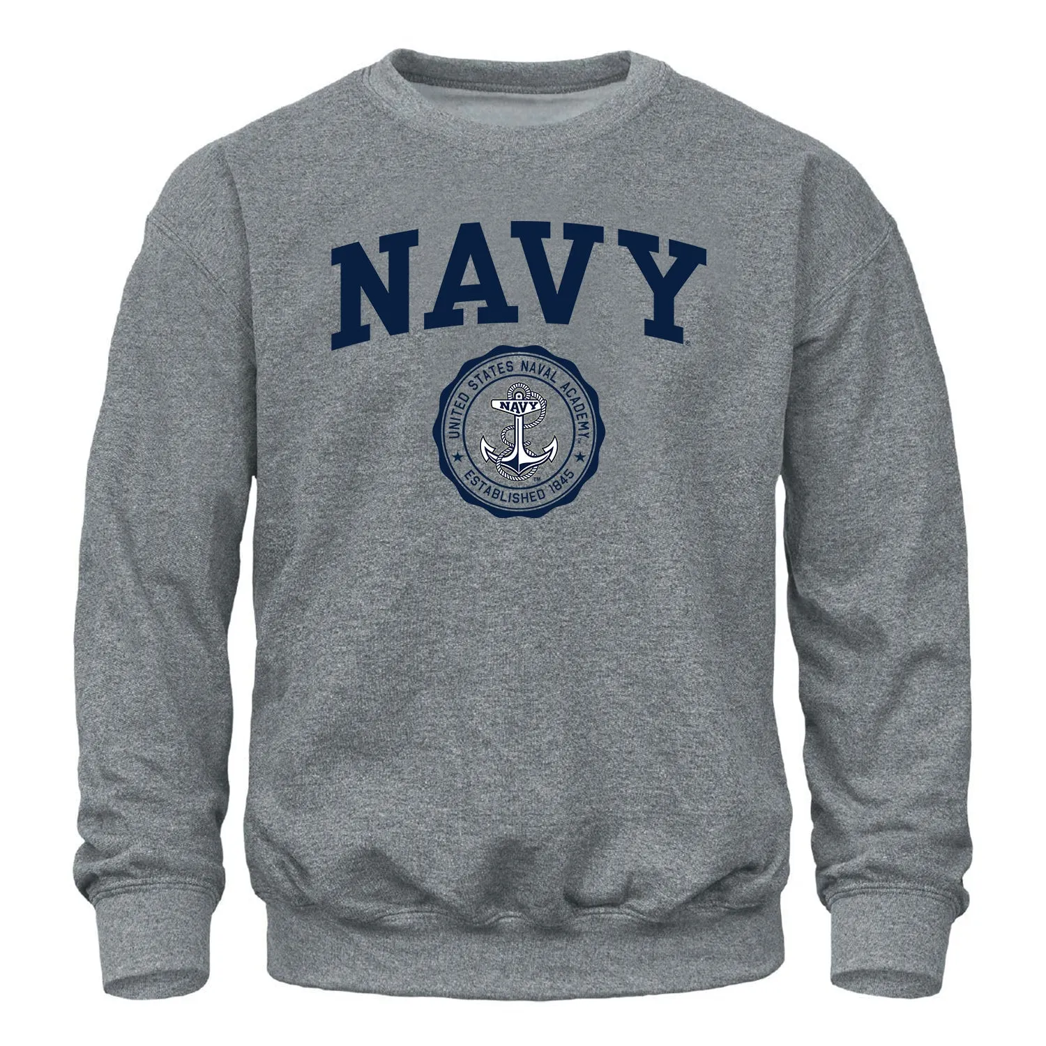 Navy Heritage Sweatshirt (Charcoal Grey) sold by Barnesmith