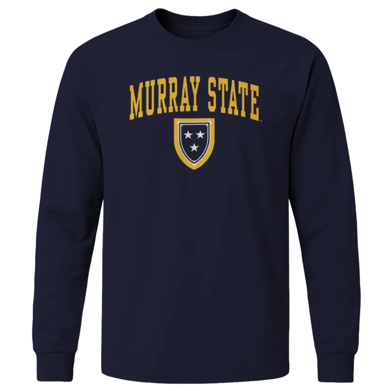 Murray State University Heritage Long Sleeve T-Shirt (Navy) sold by Barnesmith