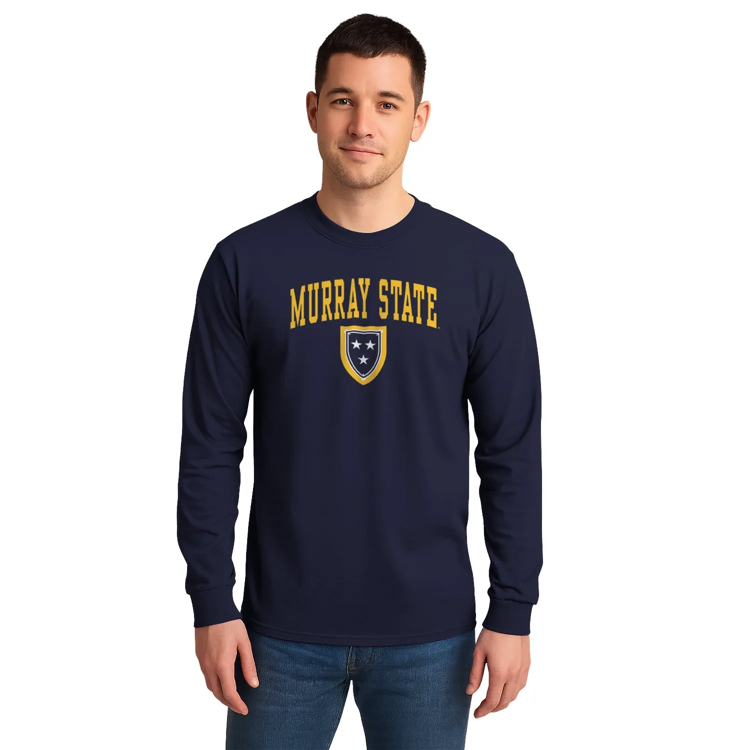 Murray State University Heritage Long Sleeve T-Shirt (Navy) sold by Barnesmith product image thumbnail 2