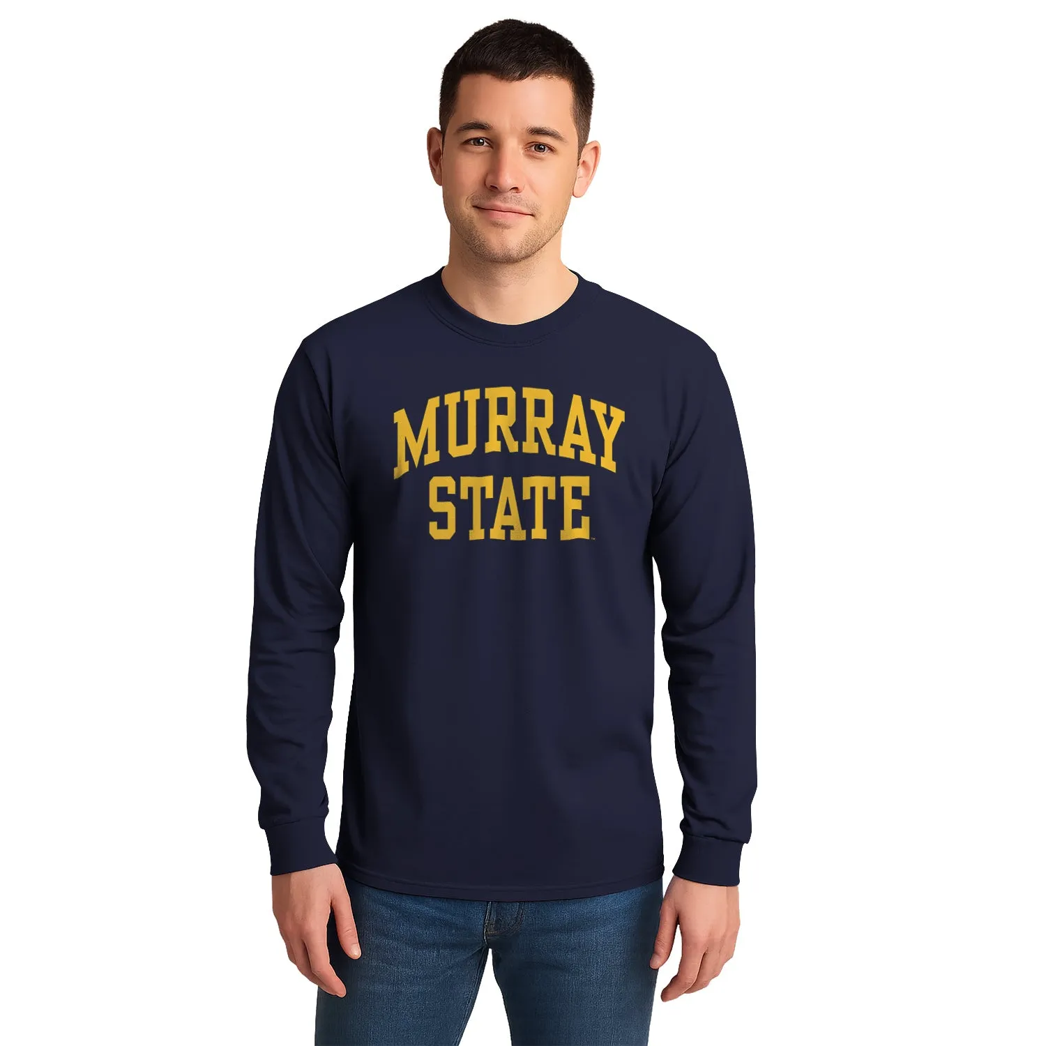 Murray State University Classic Long Sleeve T-Shirt (Navy) sold by Barnesmith product image thumbnail 2