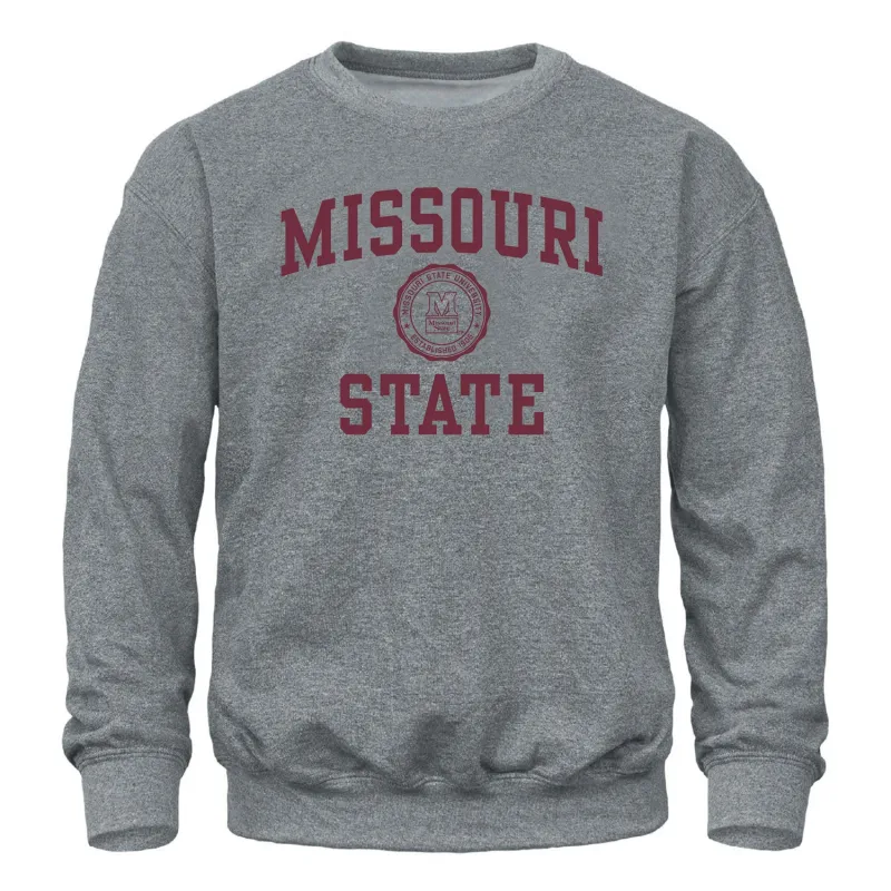 Missouri State University Heritage Sweatshirt (Charcoal Grey) sold by Barnesmith