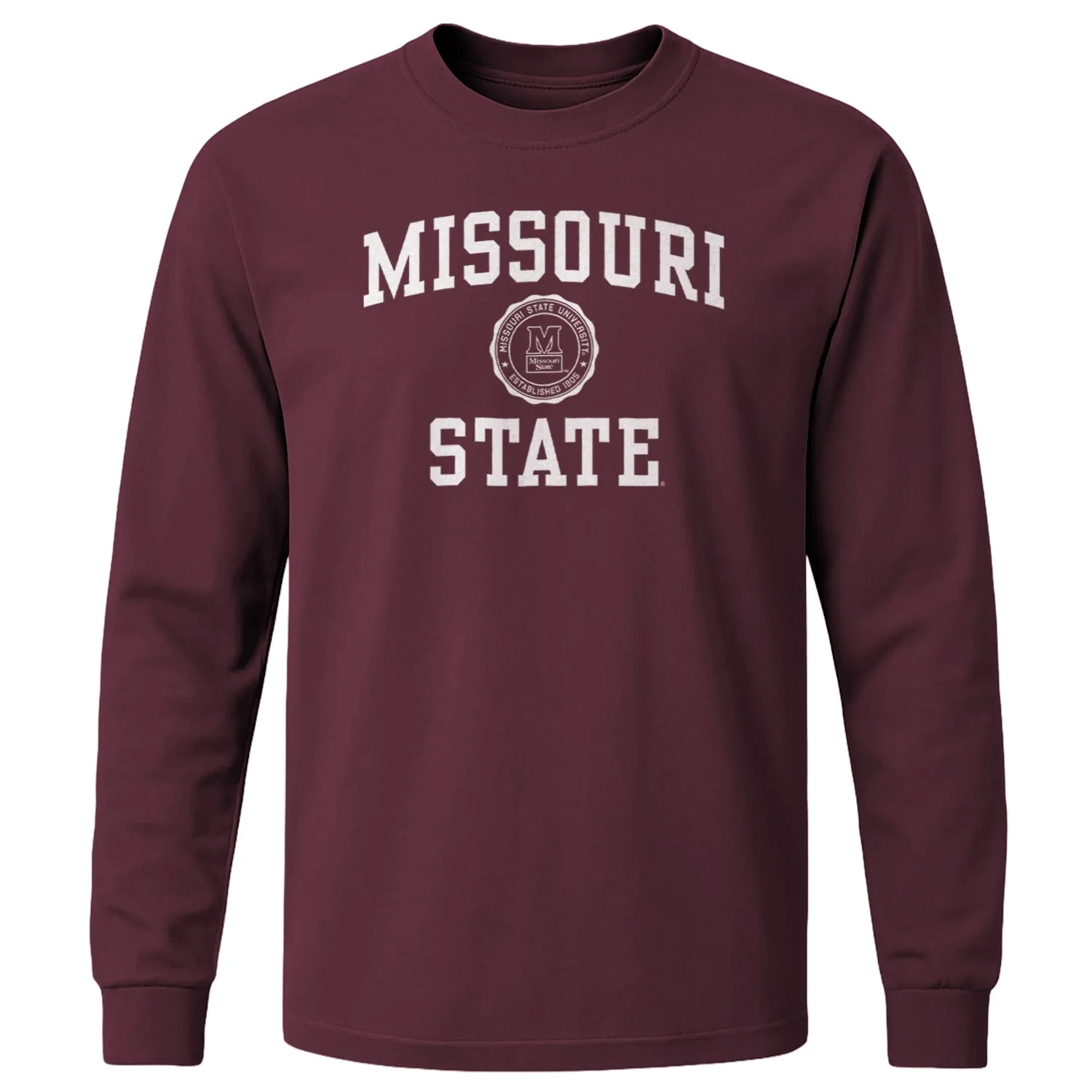 Missouri State University Heritage Long Sleeve T-Shirt (Maroon) sold by Barnesmith