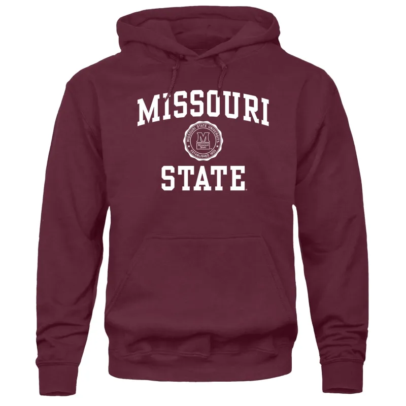 Missouri State University Heritage Hooded Sweatshirt (Maroon) sold by Barnesmith