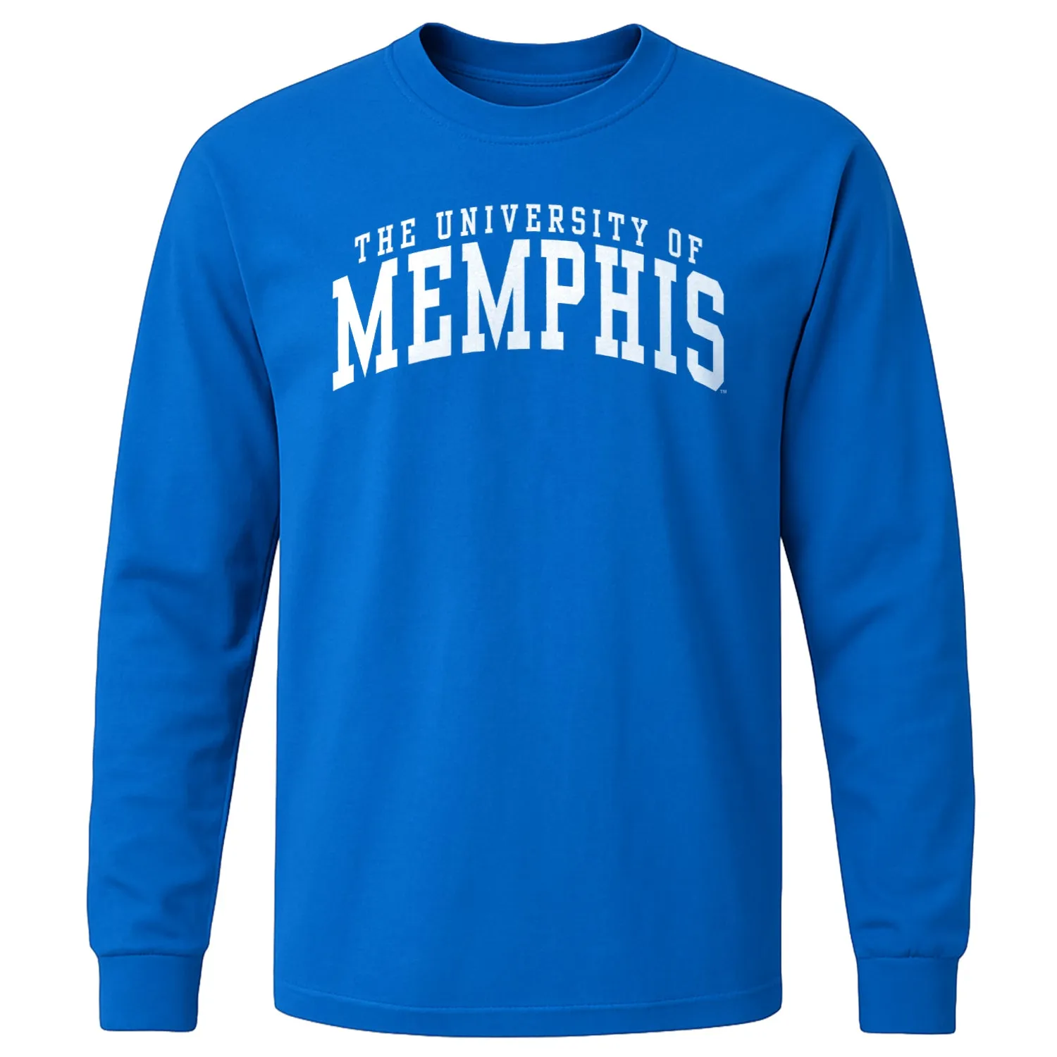The University of Memphis Classic Long Sleeve T-Shirt (Royal Blue) sold by Barnesmith