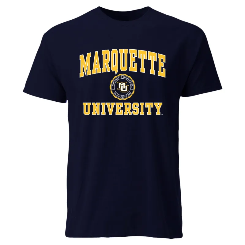 Marquette University Heritage T-Shirt (Navy) sold by Barnesmith