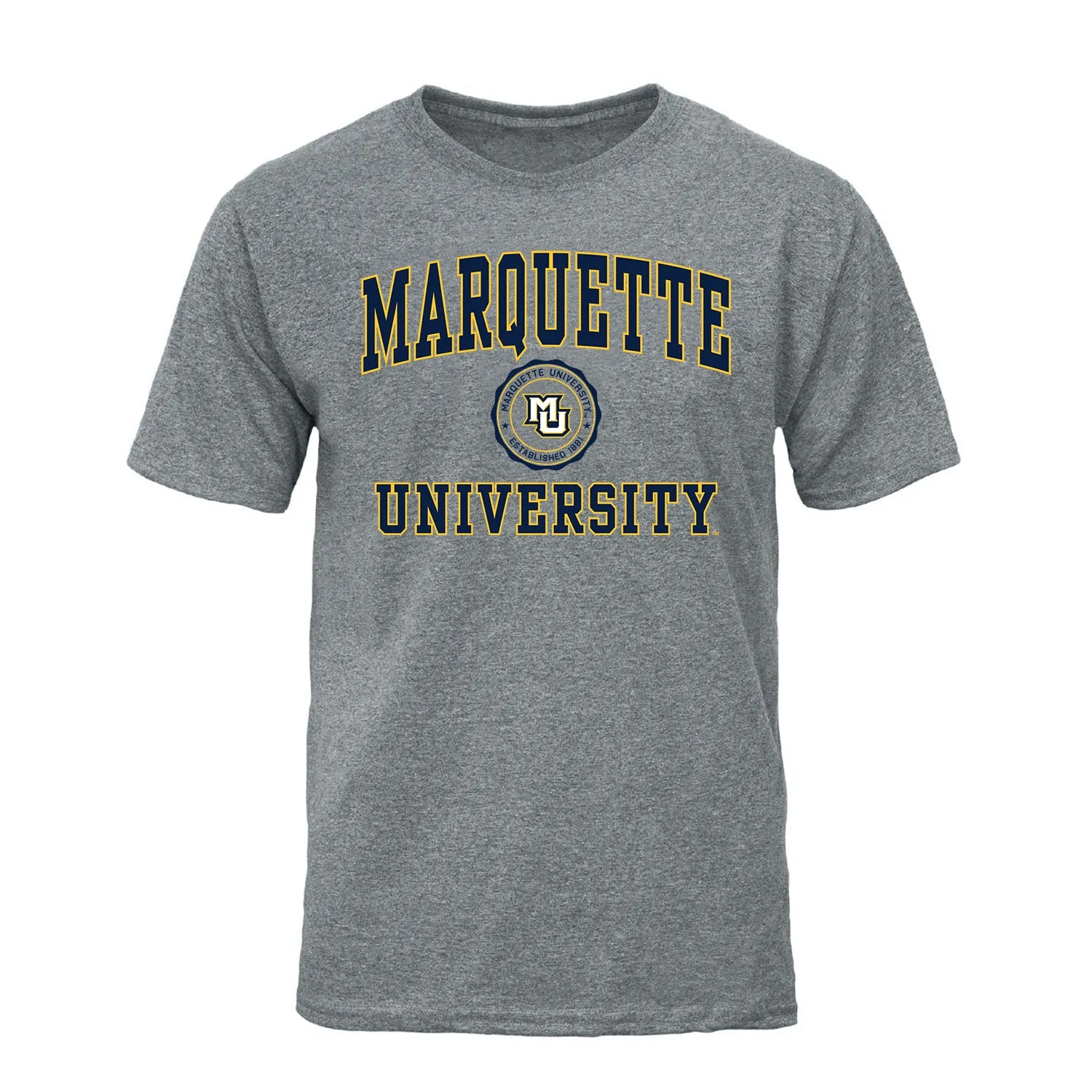 Marquette University Heritage T-Shirt (Charcoal Grey) sold by Barnesmith