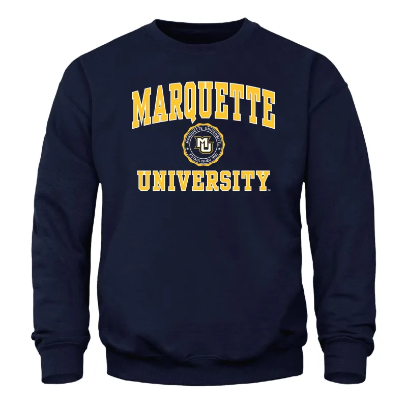 Marquette University Heritage Sweatshirt (Navy) sold by Barnesmith