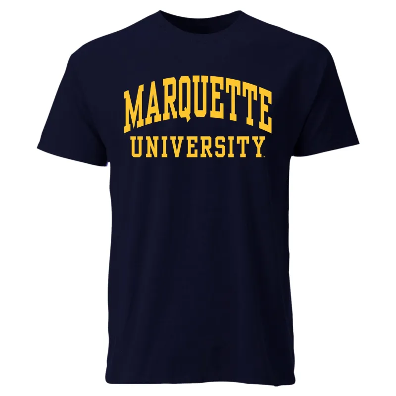 Marquette University Classic T-Shirt (Navy) sold by Barnesmith