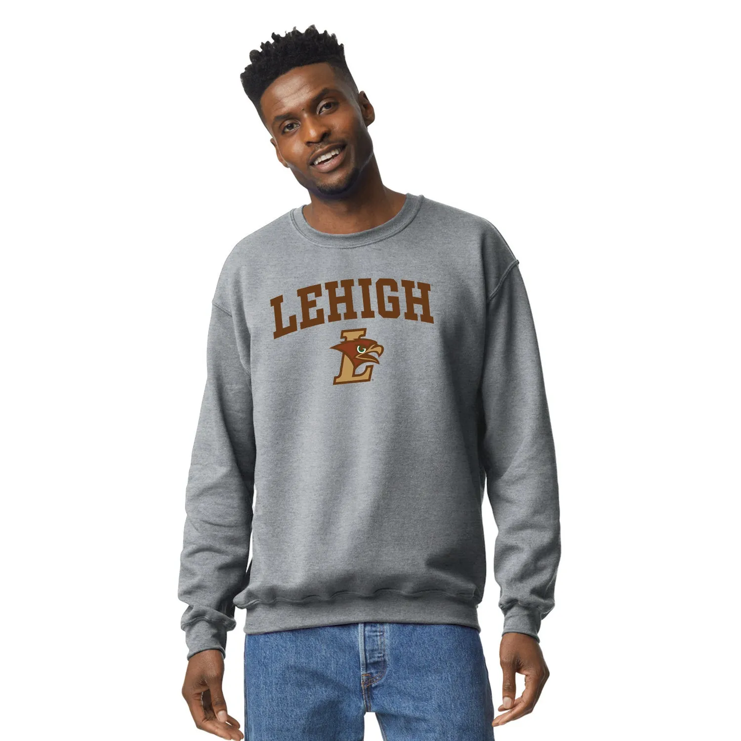 Lehigh University Heritage Sweatshirt (Charcoal Grey) sold by Barnesmith product image thumbnail 2