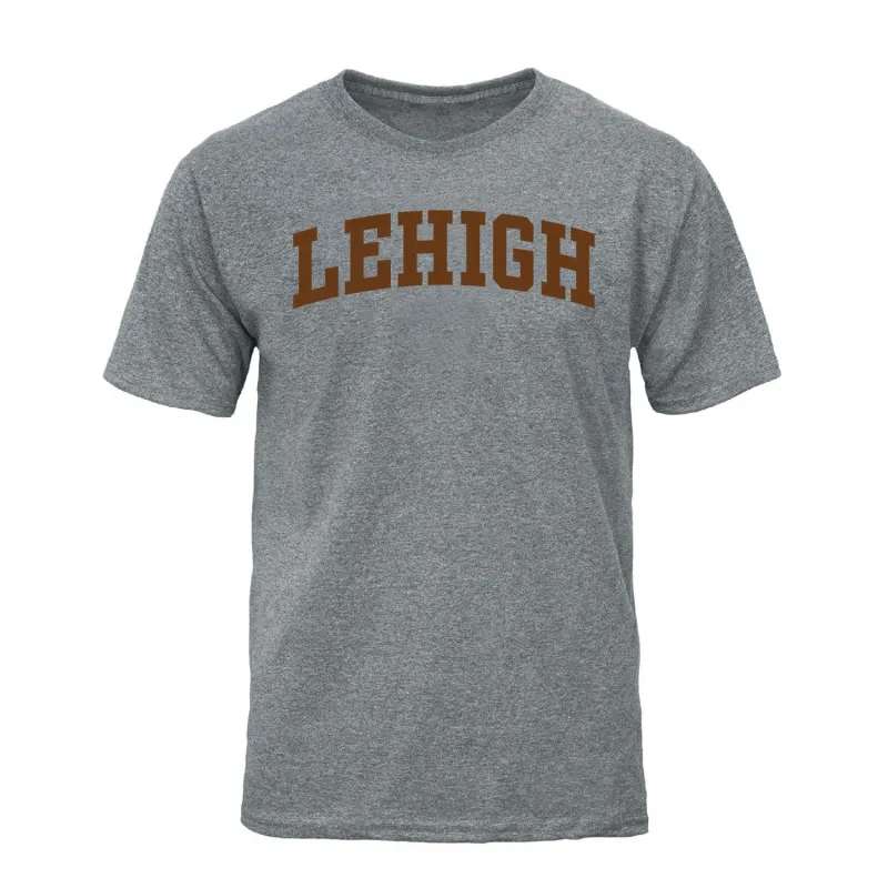 Lehigh University Classic T-Shirt (Charcoal Grey) sold by Barnesmith