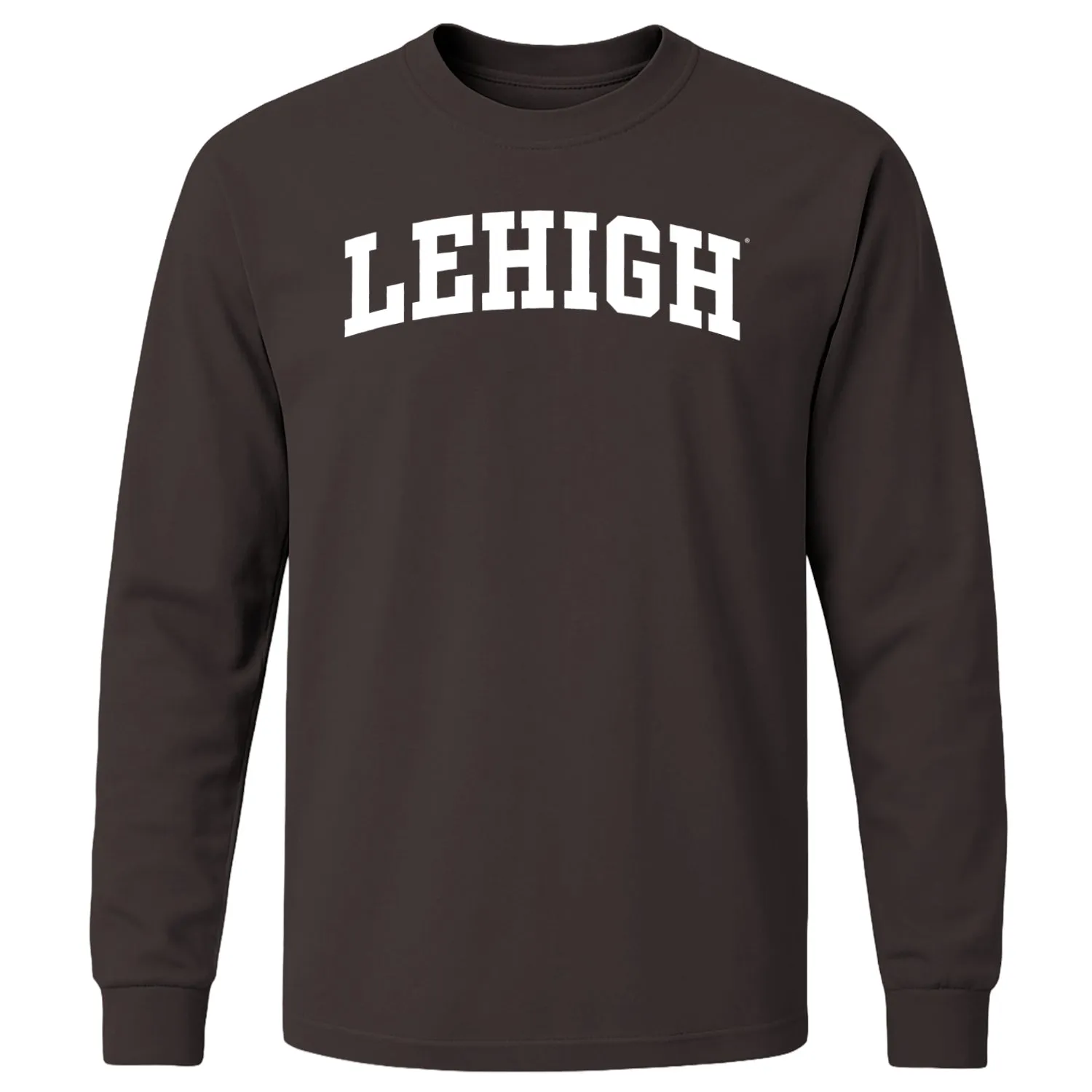 Lehigh University Classic Long Sleeve T-Shirt (Brown) sold by Barnesmith