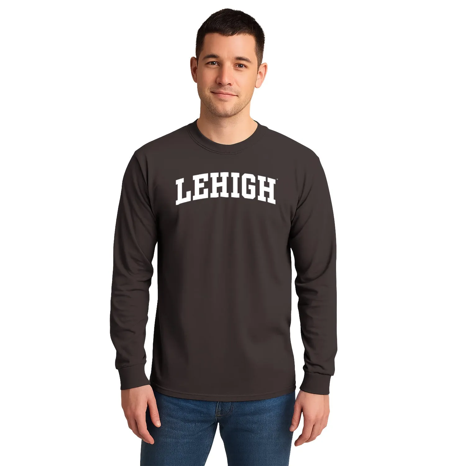 Lehigh University Classic Long Sleeve T-Shirt (Brown) sold by Barnesmith product image thumbnail 2