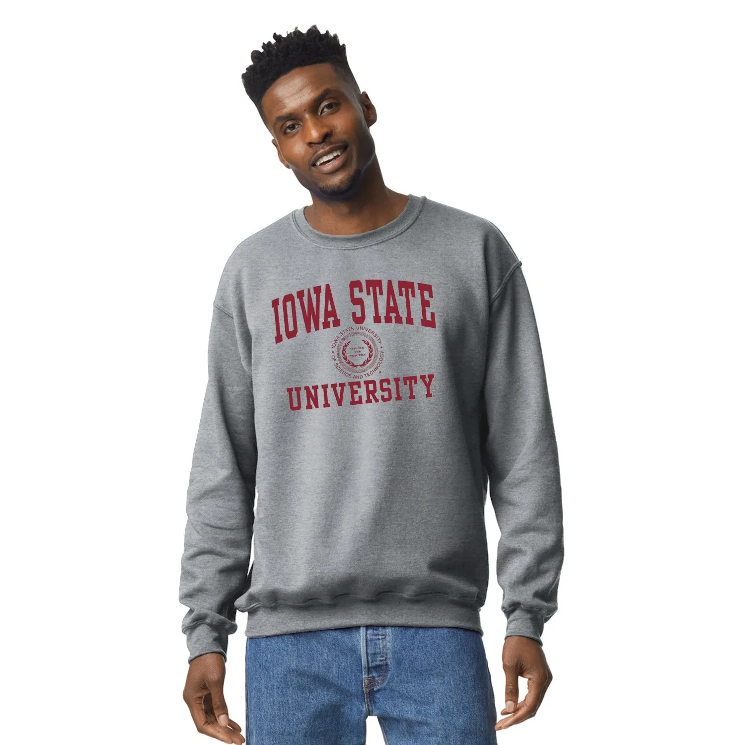 Iowa State University Heritage Sweatshirt (Charcoal Grey) sold by Barnesmith product image thumbnail 2
