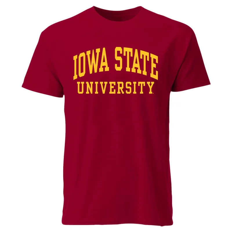 Iowa State University Classic T-Shirt (Cardinal) sold by Barnesmith