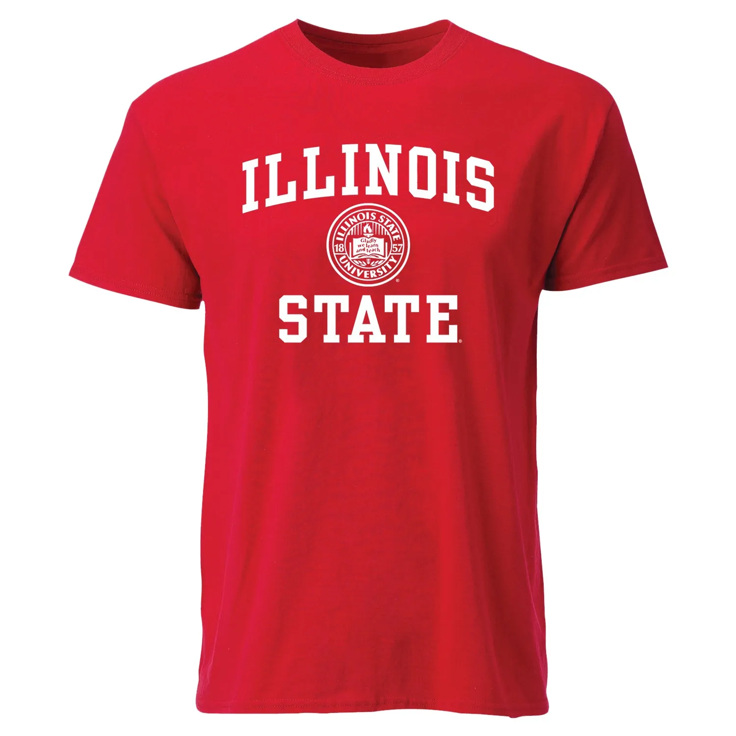 Illinois State University Heritage T-Shirt (Red) sold by Barnesmith
