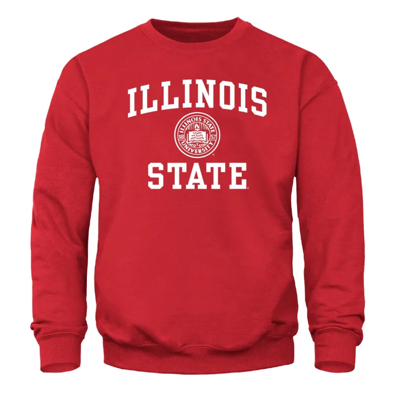 Illinois State University Heritage Sweatshirt (Red) sold by Barnesmith