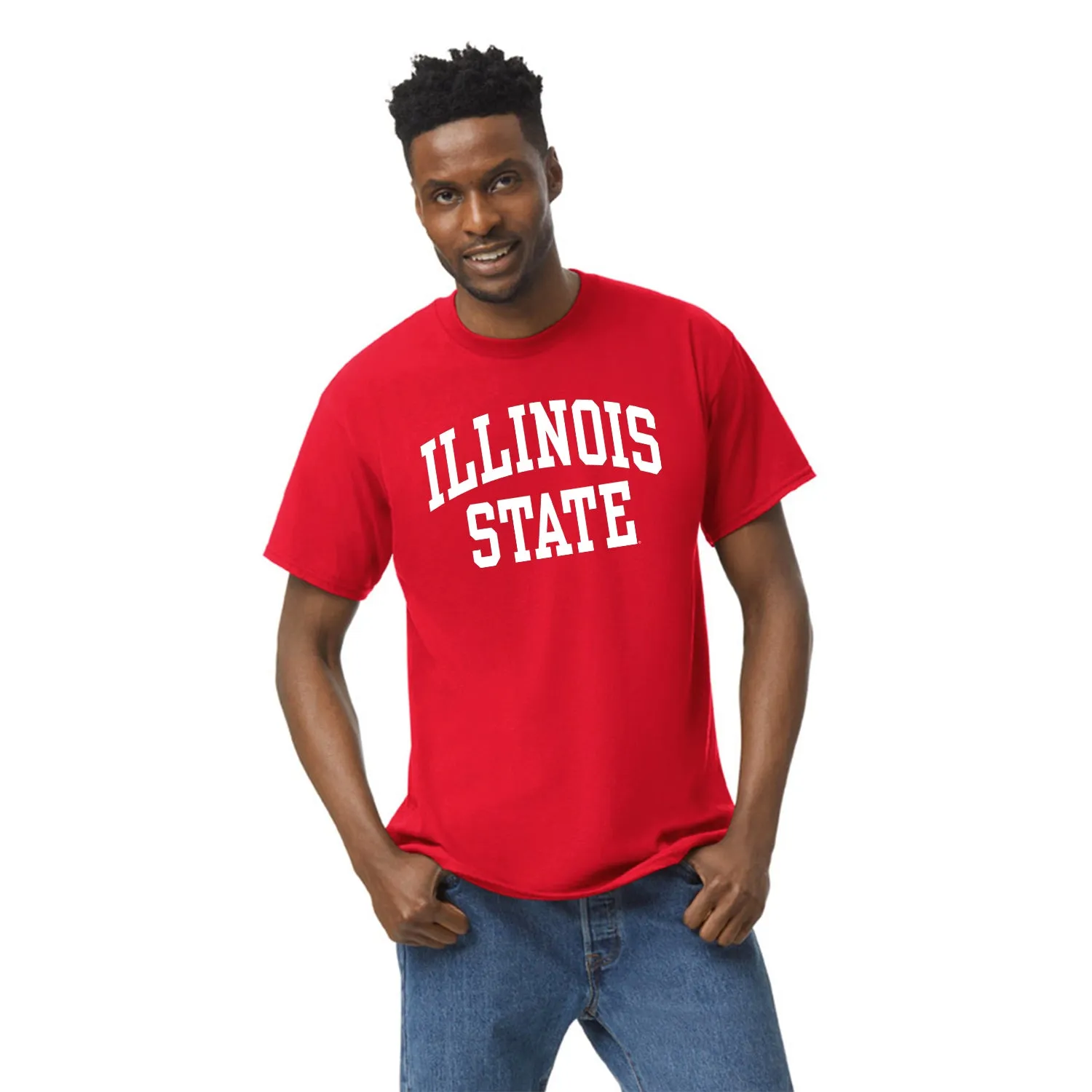 Illinois State University Classic T-Shirt (Red) sold by Barnesmith product image thumbnail 2