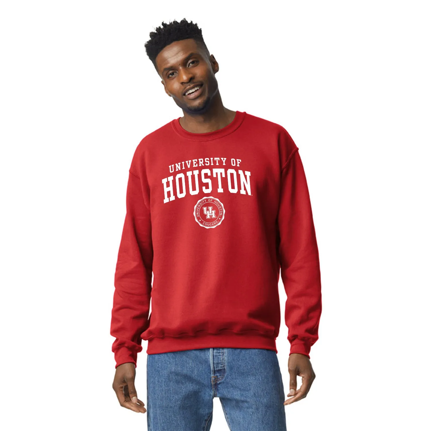 University of Houston Heritage Sweatshirt (Red) sold by Barnesmith product image thumbnail 2