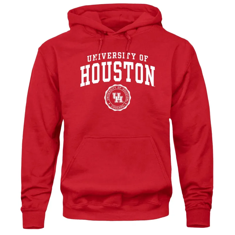 University of Houston Heritage Hooded Sweatshirt (Red) sold by Barnesmith