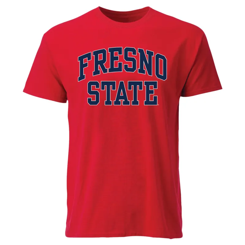 California State University Fresno Classic T-Shirt (Red) sold by Barnesmith